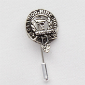 Clan Crest Badge Tie & Lapel Pin, Clan Buchanan